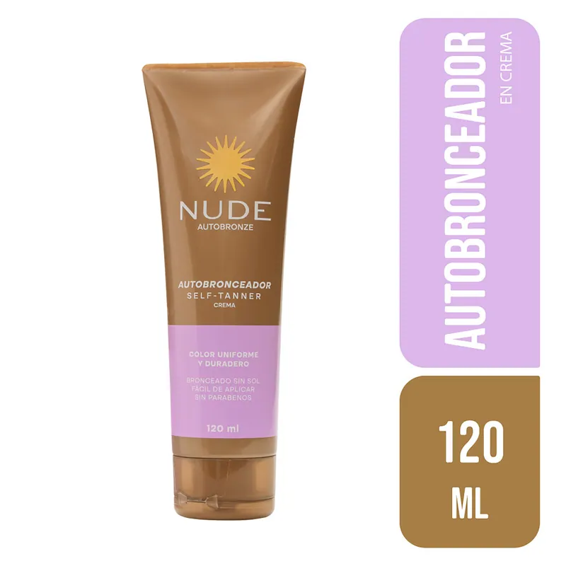Autobronceador Nude Bronze crema 120 g