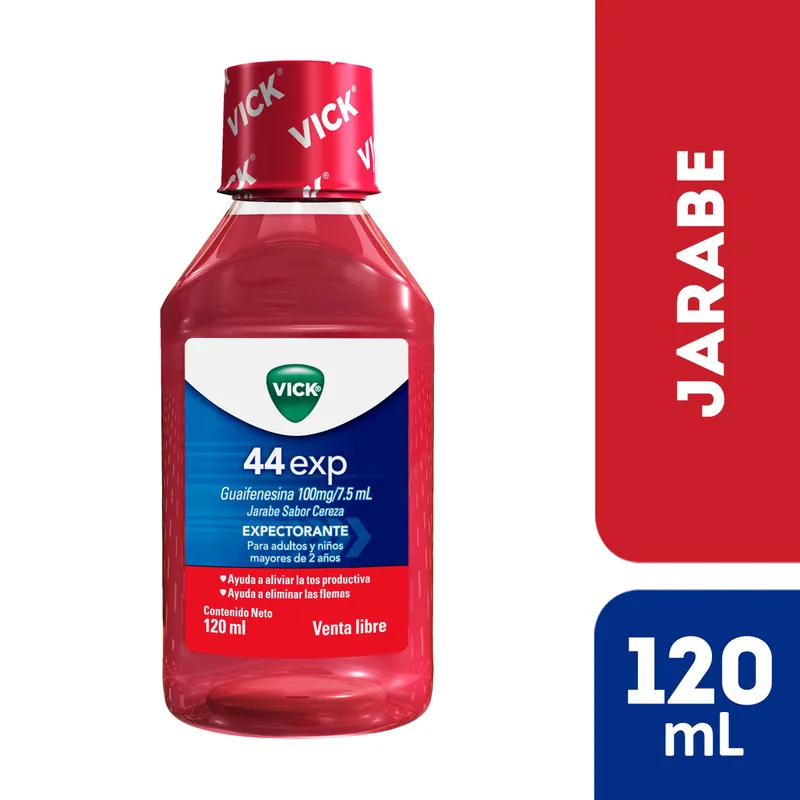 Vick 44 EXP niños Adultos jarabe 120 mL
