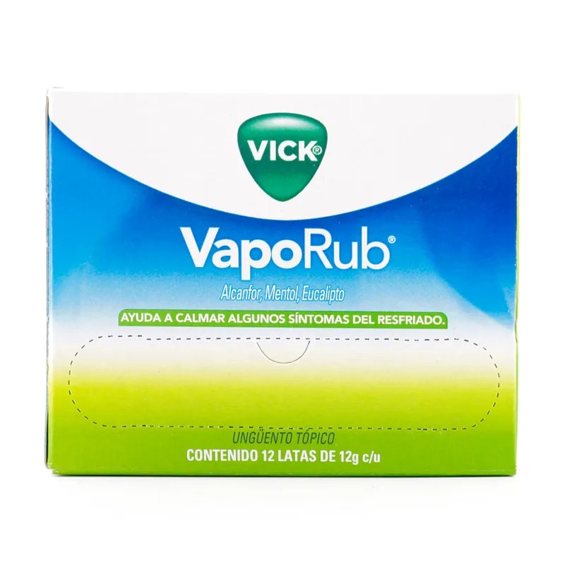 Vick Vaporub 12 g 12 unidades