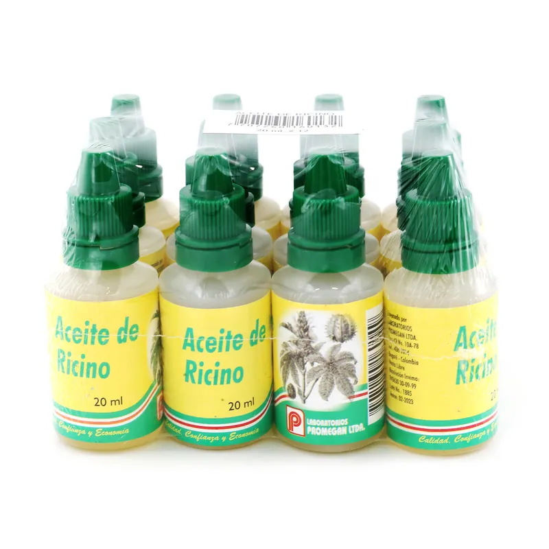 Aceite Ricino 20 mL 12 unidades Promegan