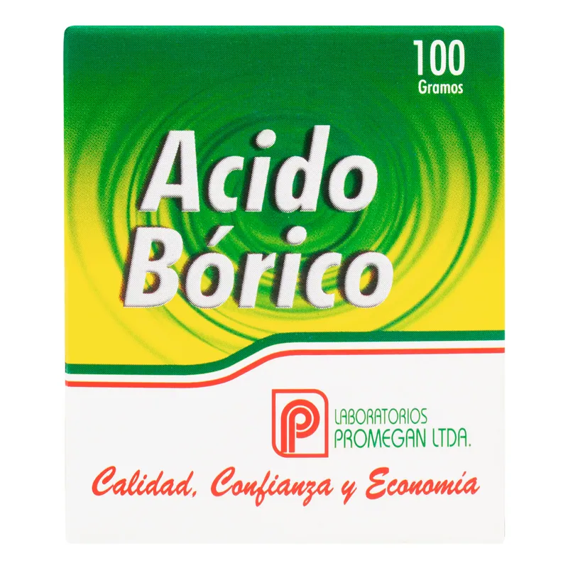 Ácido bórico 100 g Promegan