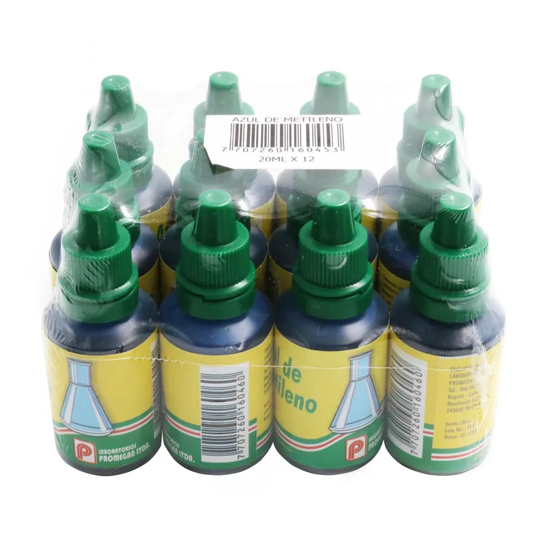 Azul de Metileno 20 mL 12 unidades Promegan
