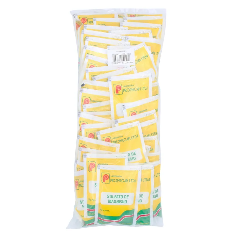 Sulfato de Magnesia 50 sobres 30 g Promegan