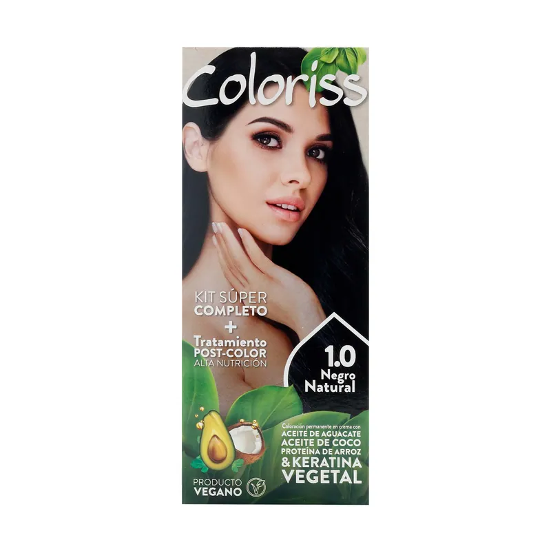 Coloris Kit 10 Negro Natural