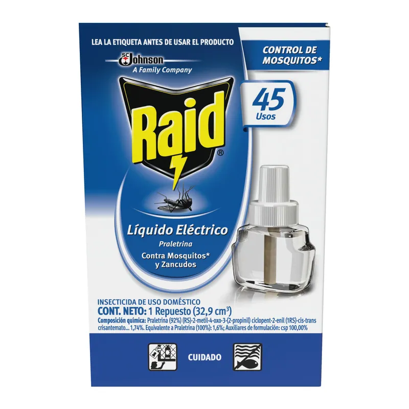 Raid 45 Noches Repuesto Liquido
