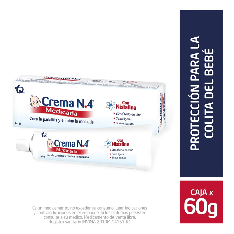 Crema # 4 Medicada 60 g