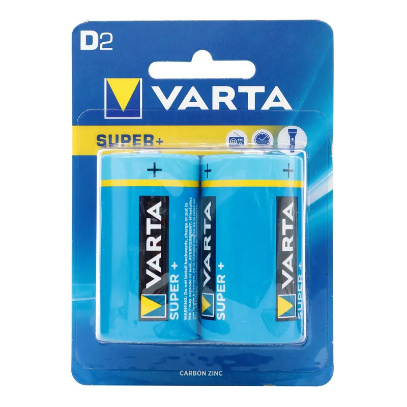 Pila Varta Super Azul Gde 2 unidades R 1020