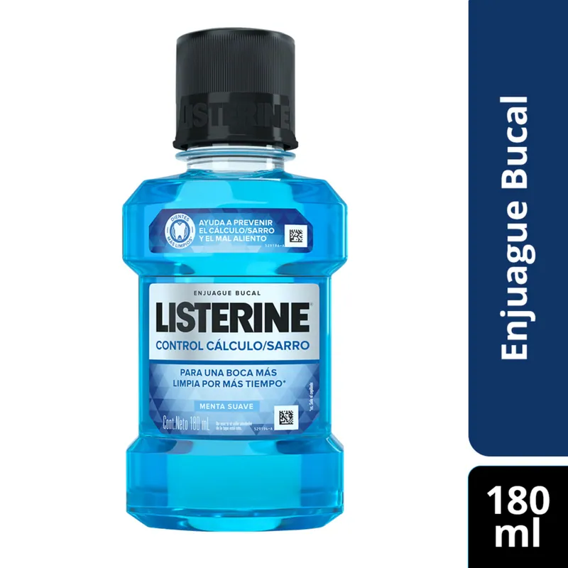Listerine Control Calculo 180 mL