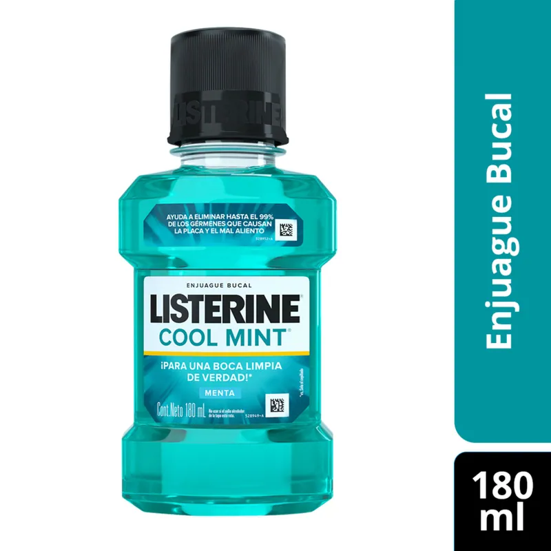Listerine Cool Mint 180 mL