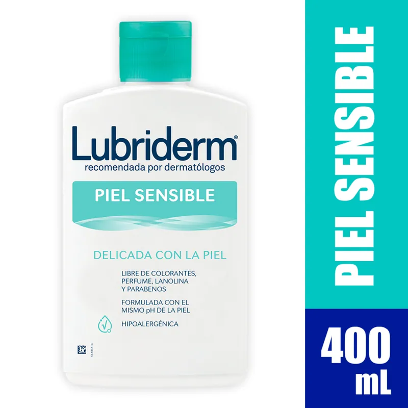 Lubriderm Humect Delicada Pie Sen 400 mL