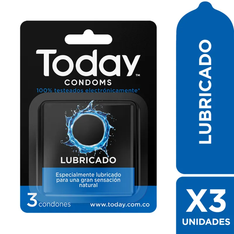 Preservat Today Lubricado 3 unidades