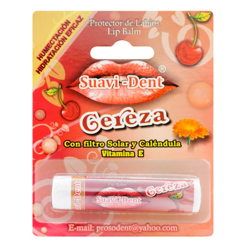 Prot Labial Suavident Cereza