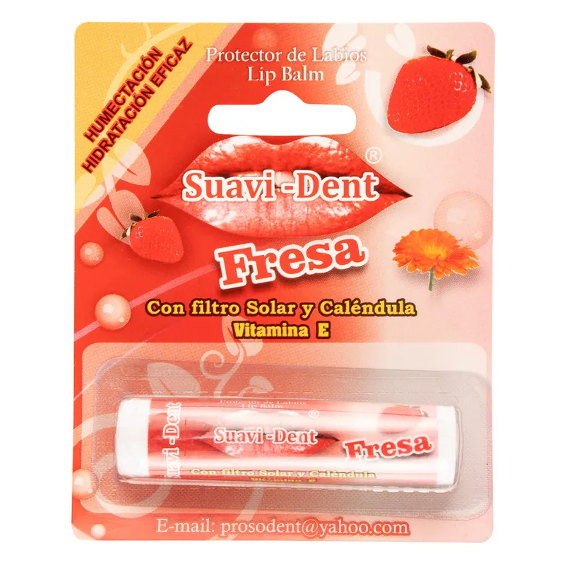Prot Labial Suavident Fresa