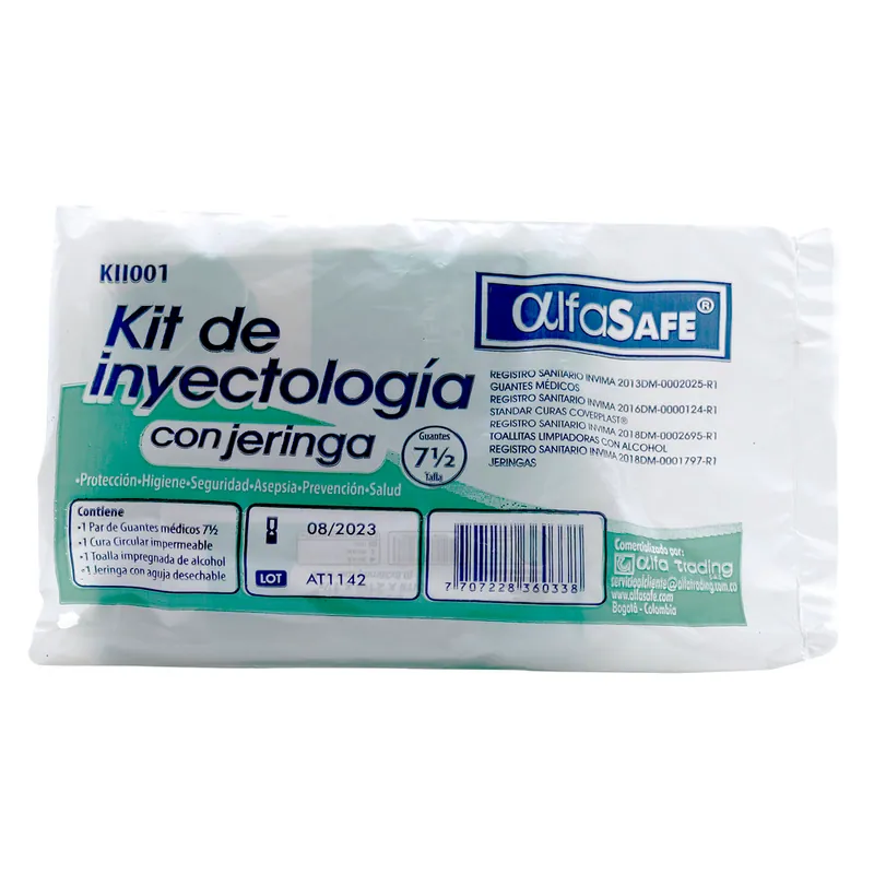 Kit de Inyectologia con Jeringa