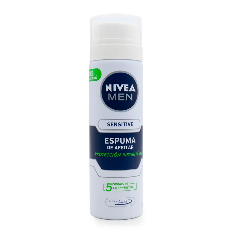Espuma de Afeitar Nivea F Men Sens 200 mL
