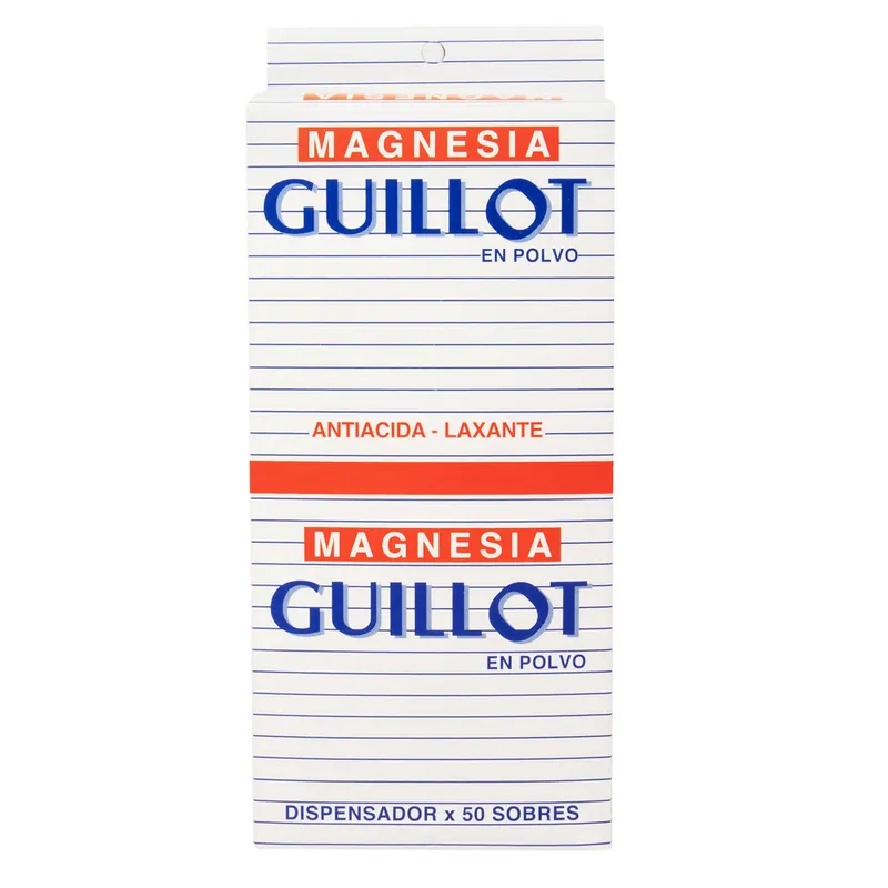 Magnesia Guillot 50 sobres
