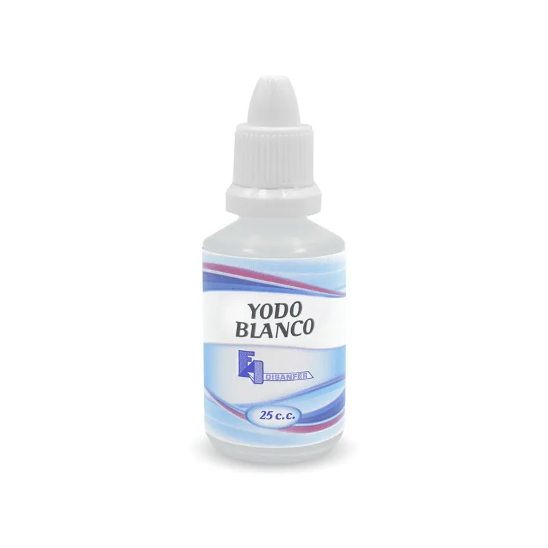 Yodo Blanco 30 mL 12 unidades