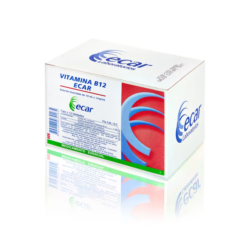 Vitamina B12 10 mL ampollas EC