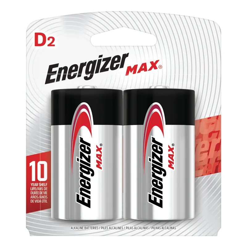 Pila Energizer Max Alkalina Gde 2 unidades