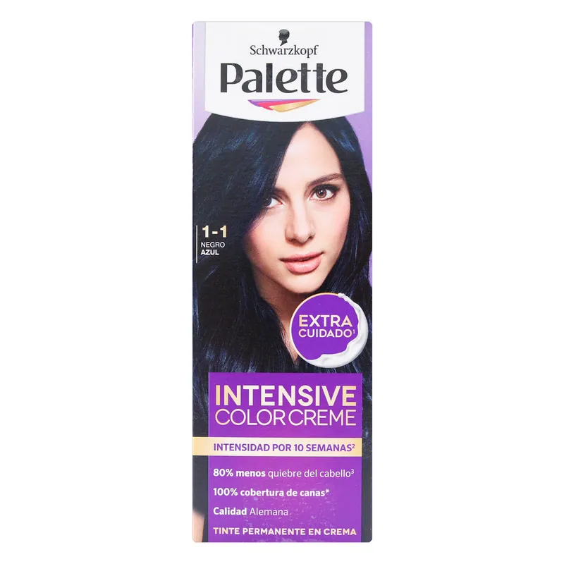 Palette crema Tubo 1-1 Negro Azul