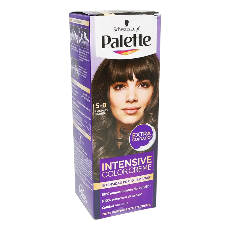 Palette crema Tubo 5-0 castaño Claro