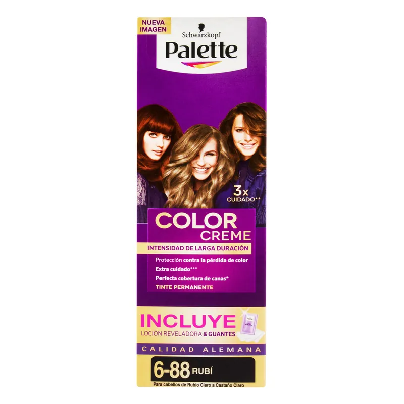 Palette crema Tubo 6-88 Rubi