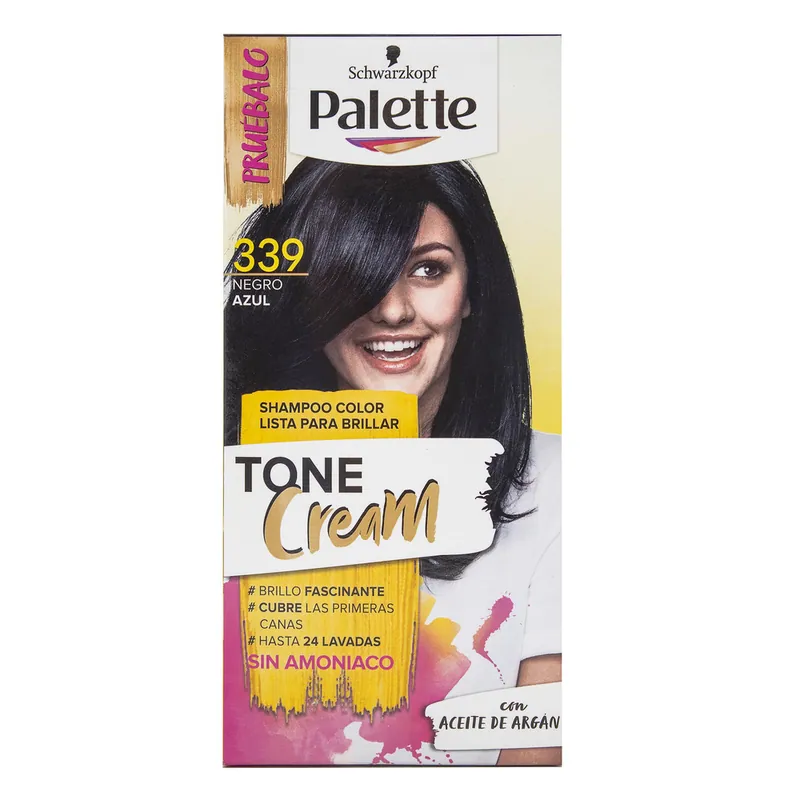 Palette Tone Cream D Tubo 339 Negro Azul