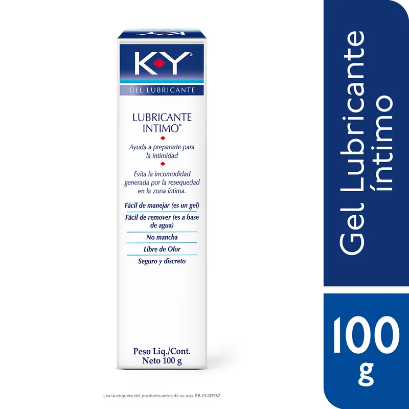 Lubricante Intimo K-Y Gel 100 g