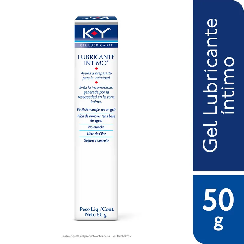 Lubricante Intimo K-Y Gel 50 g