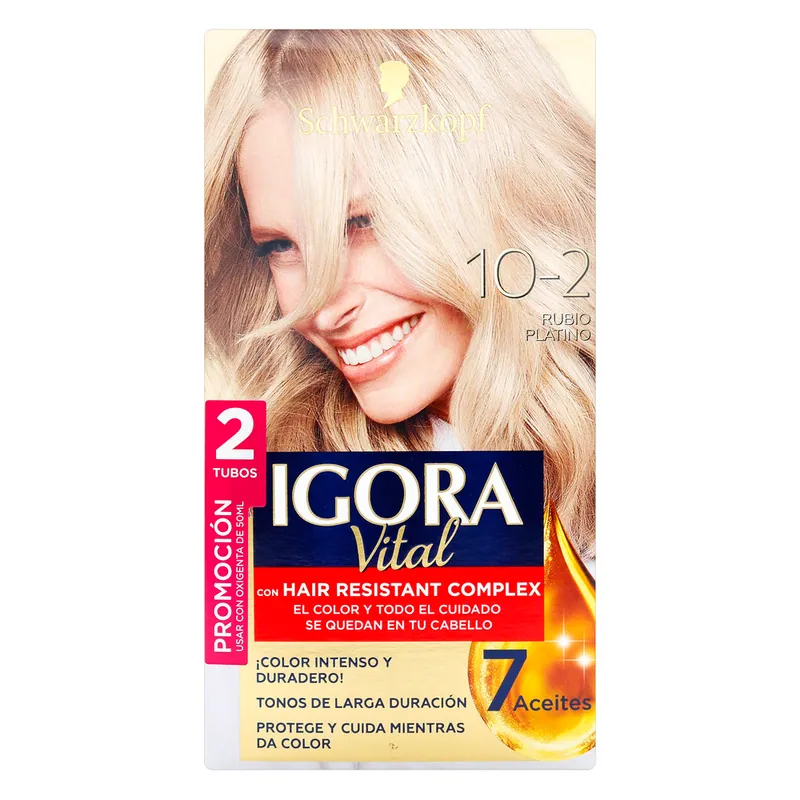 Igora Vital D Tubo 10-2 Rubio Platino