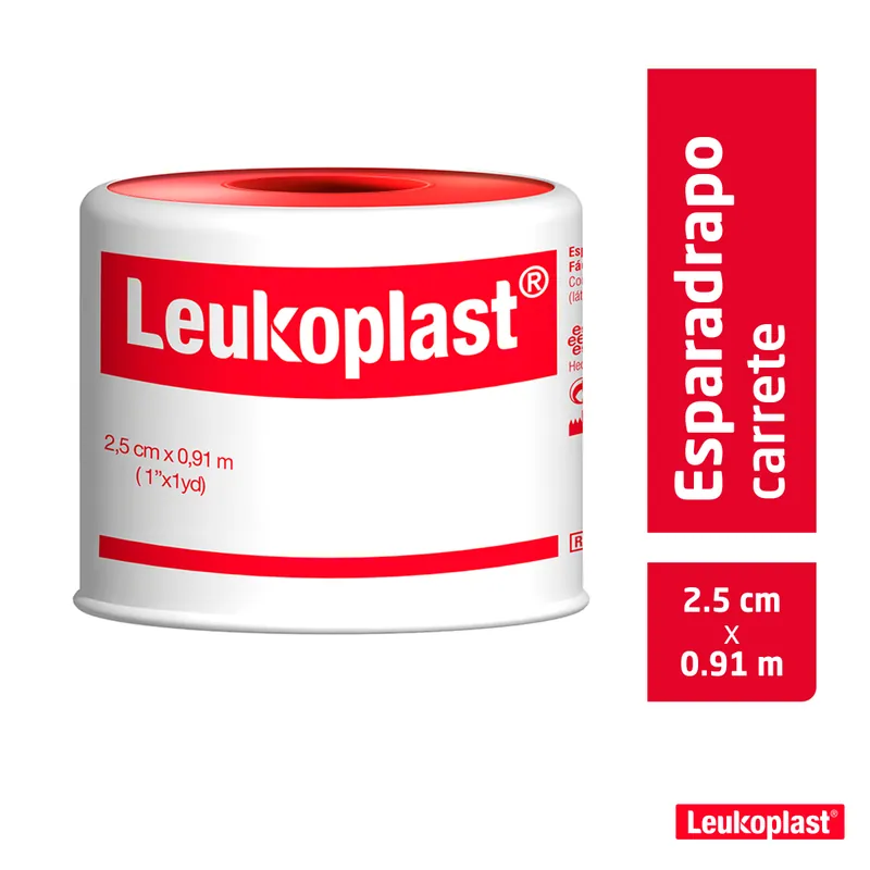 Esp Leukoplast 1x1 12 unidades