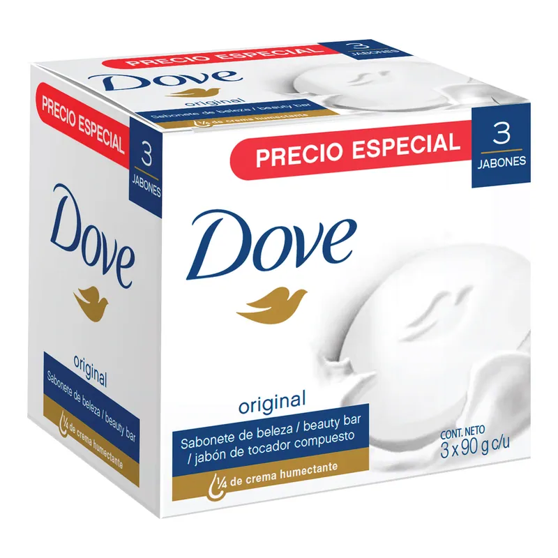 Jabón Dove Blanco 90 g