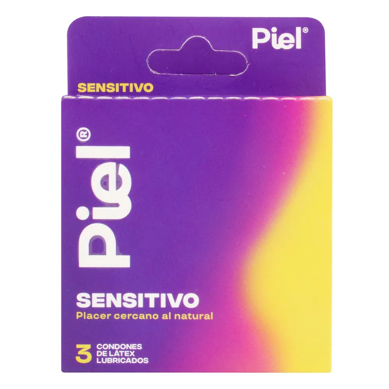 Preserva/condon Piel Sensitivo 3 unidades