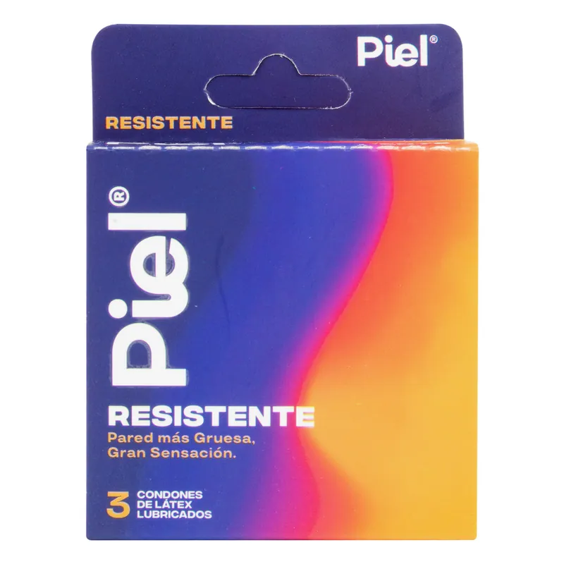 Preserva/condon Piel Resistente 3 unidades