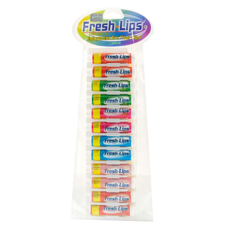 Prot Labial Fresh Lips Exhib 24 unidades