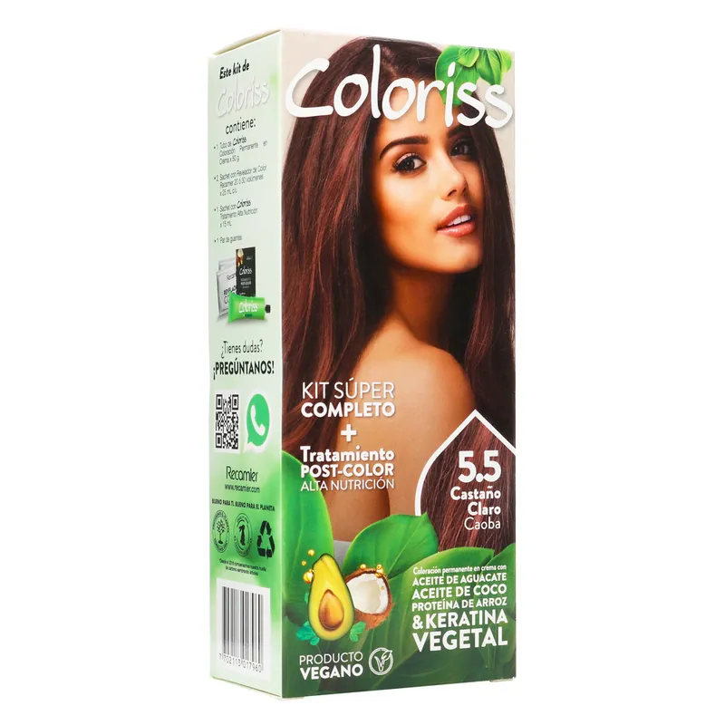 Coloris Kit 55 castaño Claro Cao