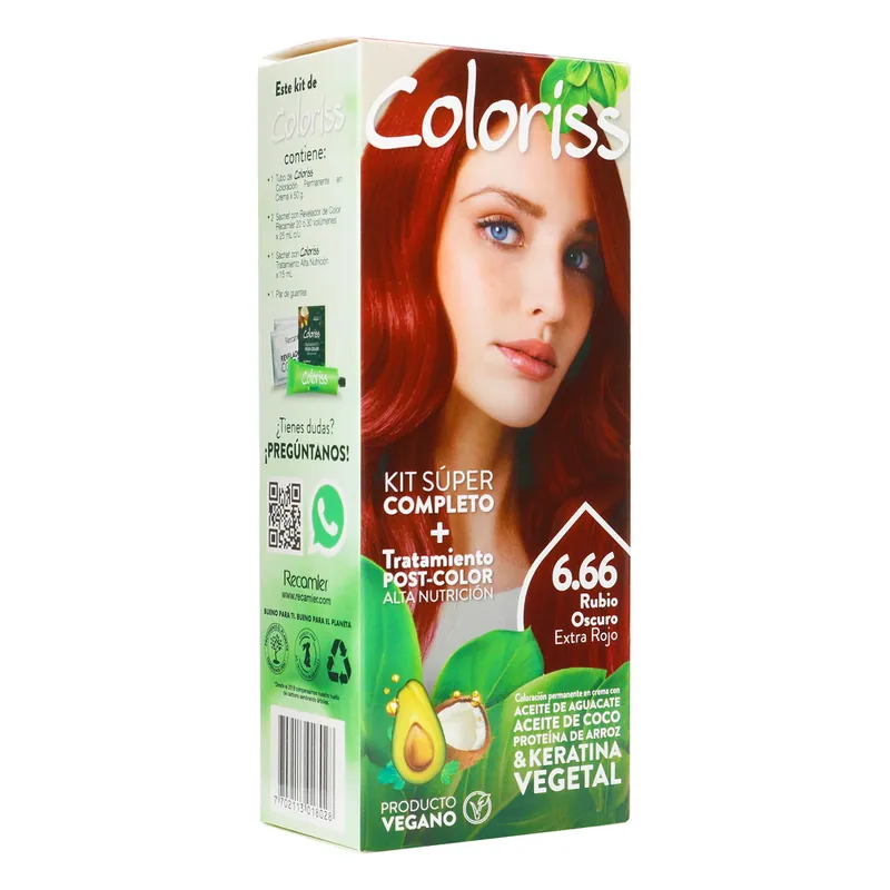 Coloris Kit 666 Rubio Oscuro Ext Roj