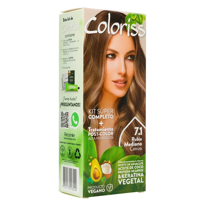 Coloris Kit 71 Rubio Mediano Cen