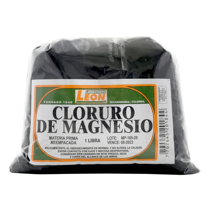 Cloruro de Magnesio 500 g Leon