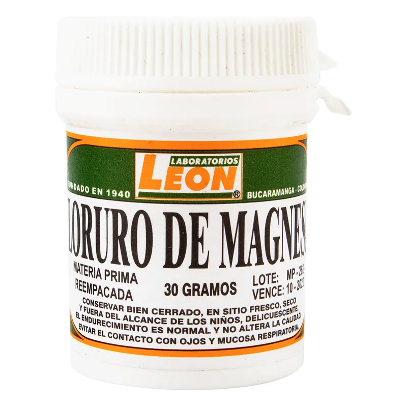 Cloruro de Magnesio 30 g Leon