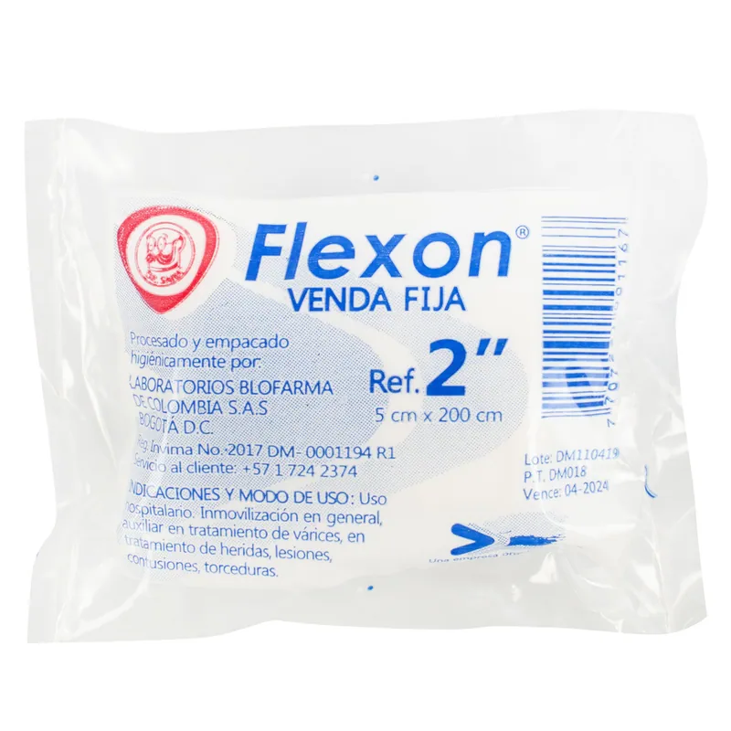 Venda Fija Blanca Flexon 2x5