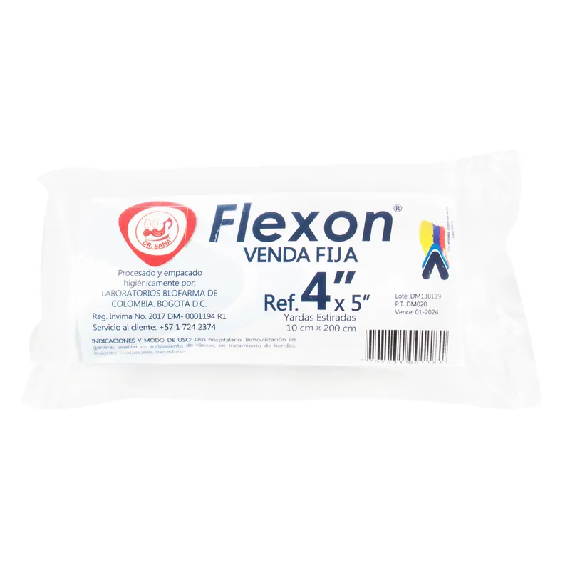 Venda Fija Blanca Flexon 4x5