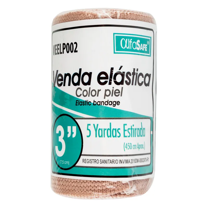 Venda elástica Piel Alfa Safe 3x5