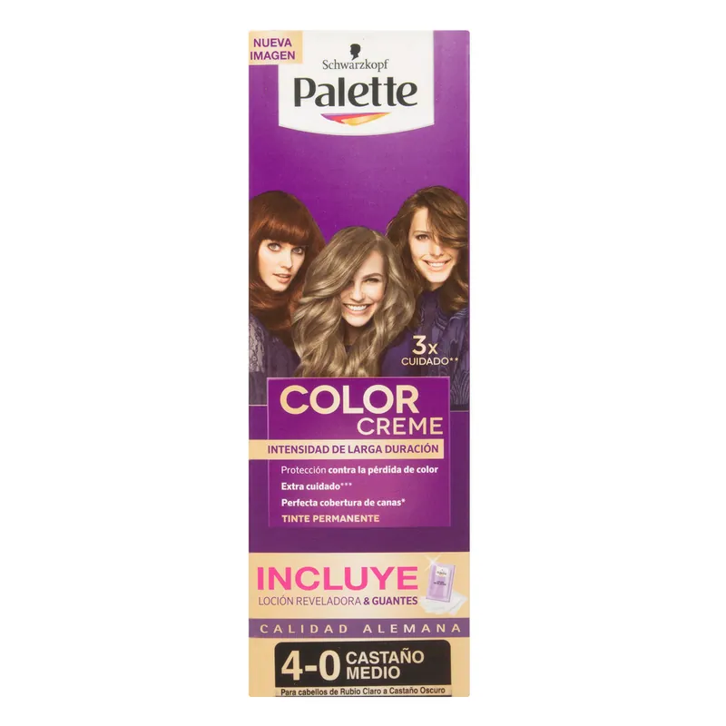 Palette crema Tubo 4-0 castaño Medio