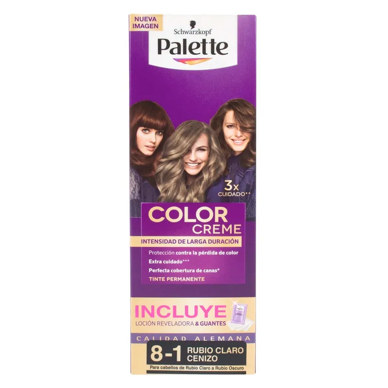 Palette crema Tubo 8-1 Rubo Claro Cenizo