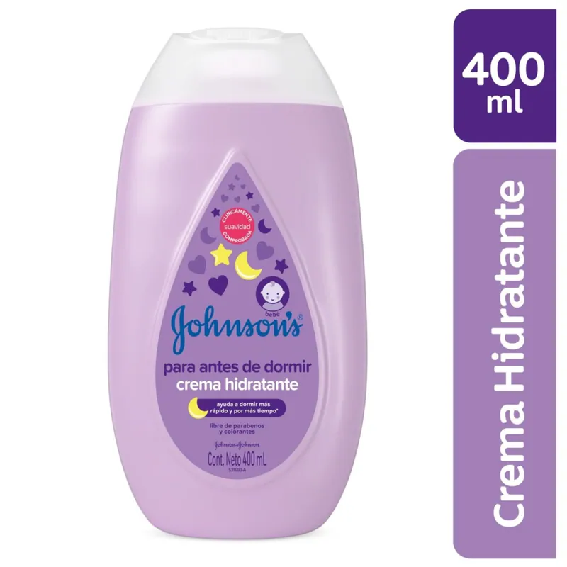 Crema Jj Baby 400 mL a Dormir