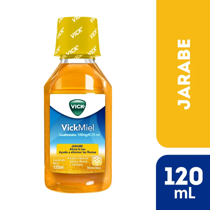 Vick jarabe Miel 120 mL