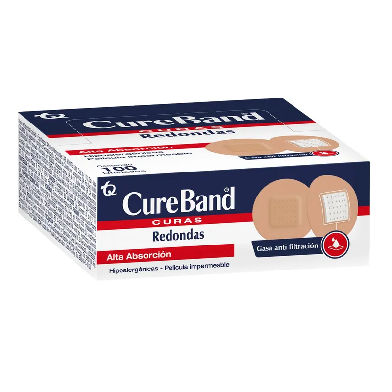 Curas Cure Band Redondas Pleg 100und