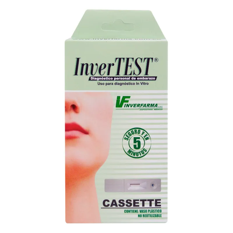 Prueba de Embarazo Cassette Invertest