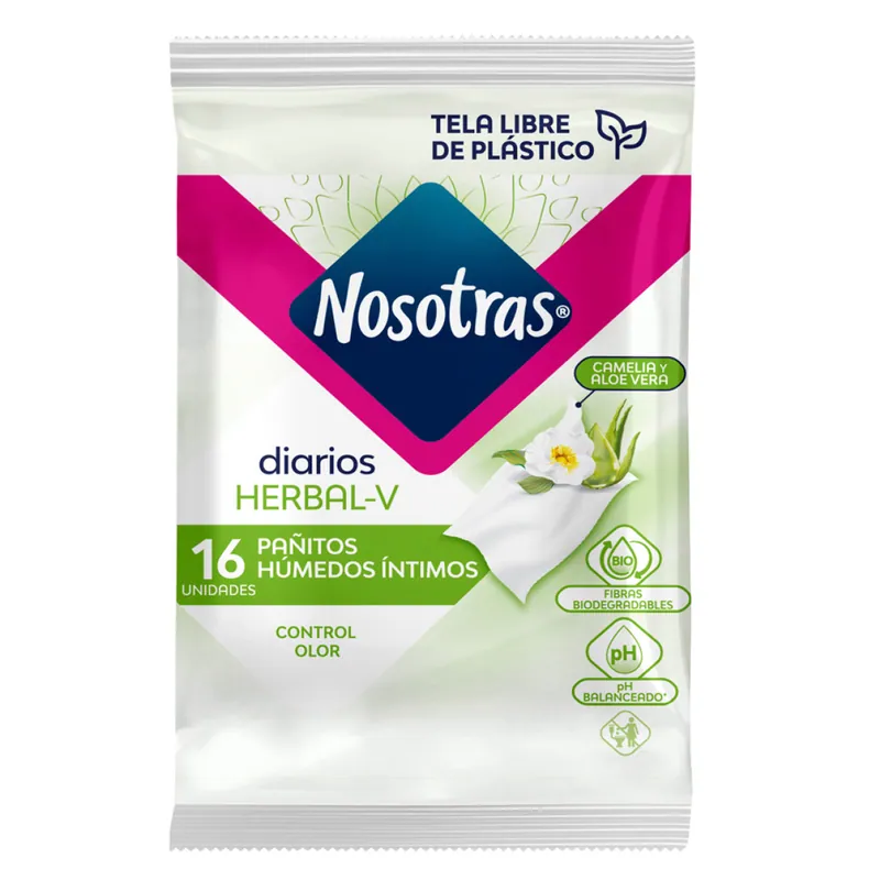 Panitos Nosotras Humedos Intimos 16 unidades
